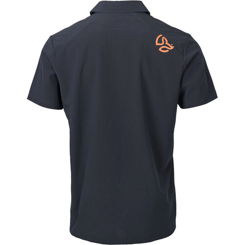 Ternua camisa montaña manga corta hombre GRUVIS AIR NEGRO