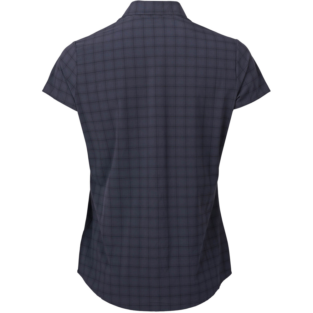 Ternua camisa montaña manga corta mujer BRITAM GRIS 04