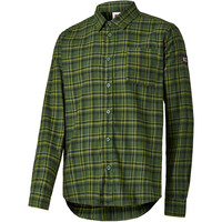 Ternua camisa montaña manga larga hombre DROKE VERDE vista frontal