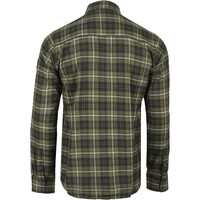 Ternua camisa montaña manga larga hombre GROLE VERDE vista trasera
