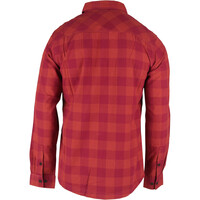 Ternua camisa montaña manga larga hombre LIFFORD ROJO vista trasera