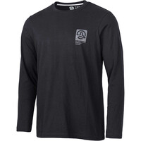 Ternua camiseta manga larga hombre BAT NEGRO vista frontal