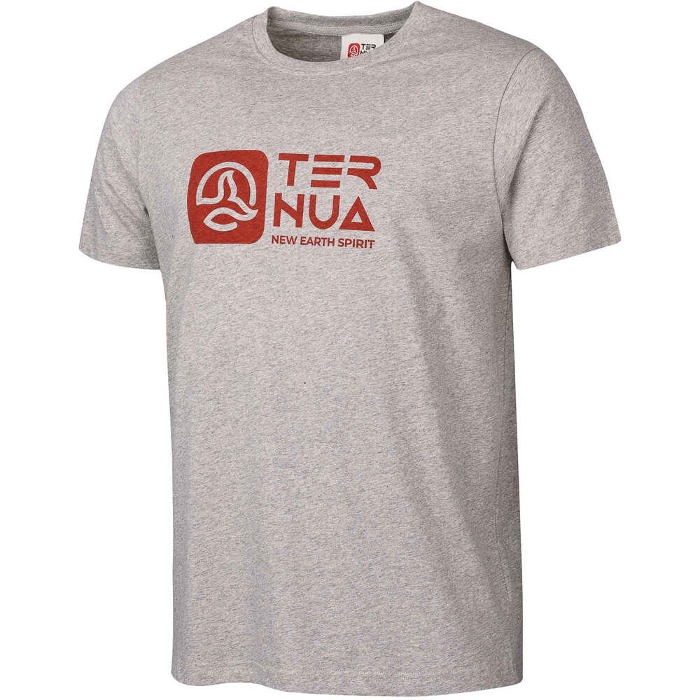 Ternua camiseta montaña manga corta hombre AILIK GRIS 03