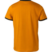 Ternua camiseta montaña manga corta hombre APUT REGENERATIVE AMARILLO vista trasera