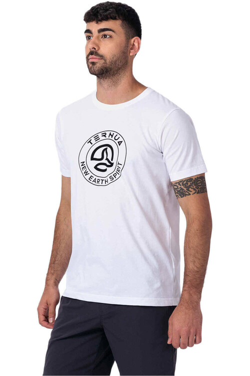 Ternua camiseta montaña manga corta hombre AYRE BLANCO