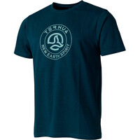 Ternua camiseta montaña manga corta hombre AYRE REGENERATIVE AZUL vista frontal