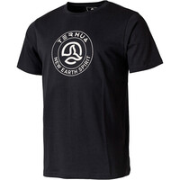 Ternua camiseta montaña manga corta hombre AYRE REGENERATIVE NEGRO vista frontal