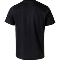 Ternua camiseta montaña manga corta hombre AYRE REGENERATIVE NEGRO vista trasera