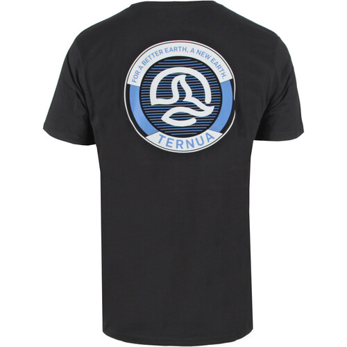 Ternua camiseta montaña manga corta hombre GREENWALK NEGRO