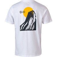 Ternua camiseta montaña manga corta hombre INIK REGENERATIVE BLANCO vista trasera