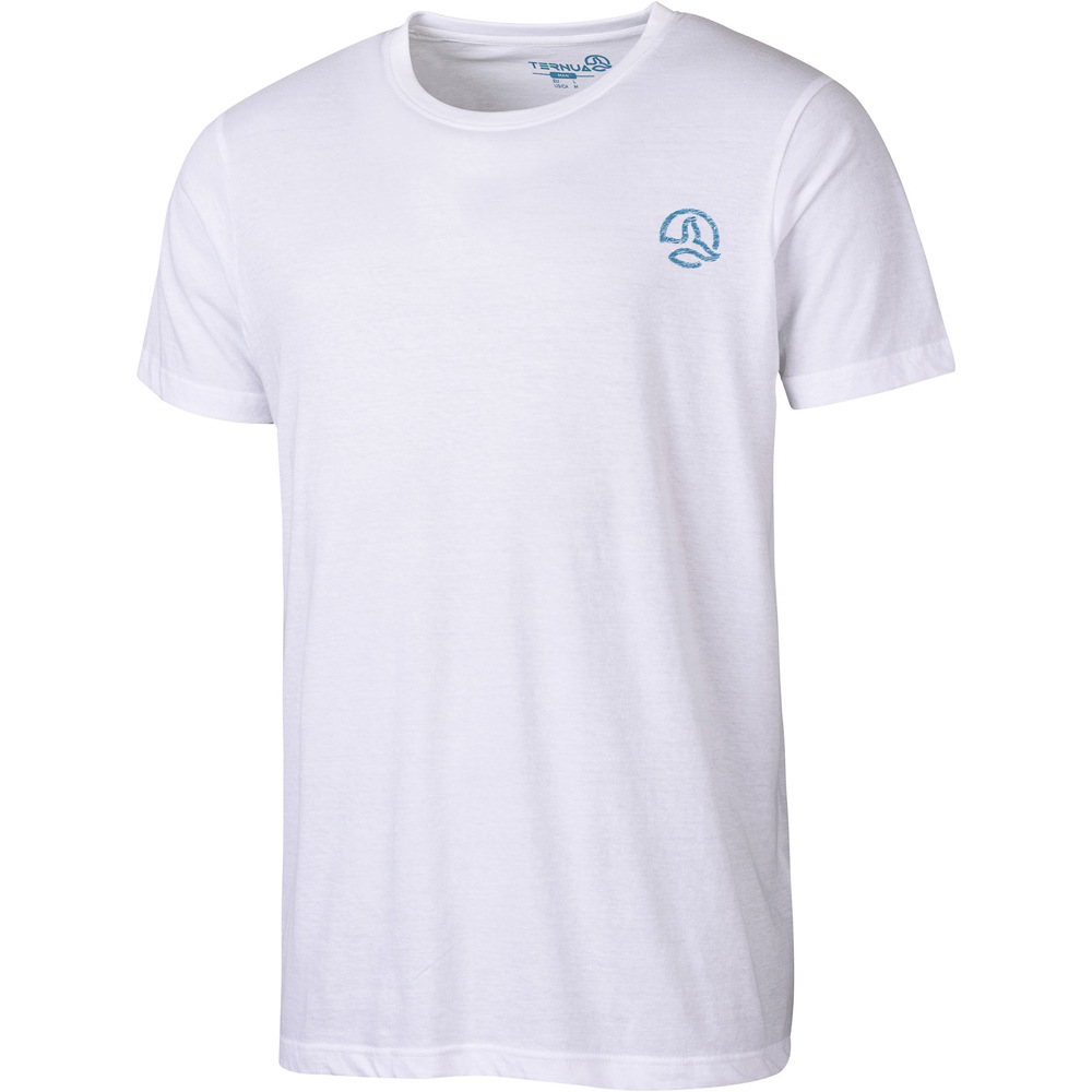 Ternua camiseta montaña manga corta hombre OLIMPO BLANCO 03