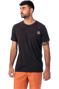 Ternua camiseta montaña manga corta hombre OLIMPO GRIS vista detalle