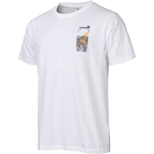 Ternua camiseta montaña manga corta hombre PITCH REGENERATIVE BLANCO