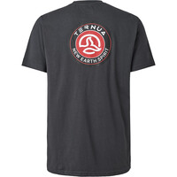 Ternua camiseta montaña manga corta hombre QUARRY GRIS vista trasera