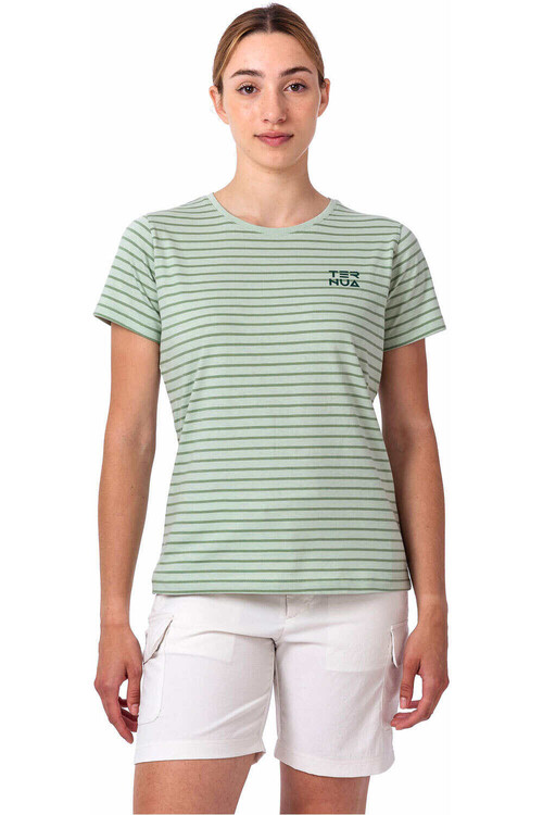 Ternua camiseta montaña manga corta mujer WITLESS VERDE
