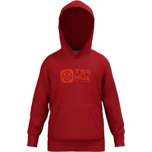Ternua camiseta montaña manga larga niño LURRA HOODY ROJO