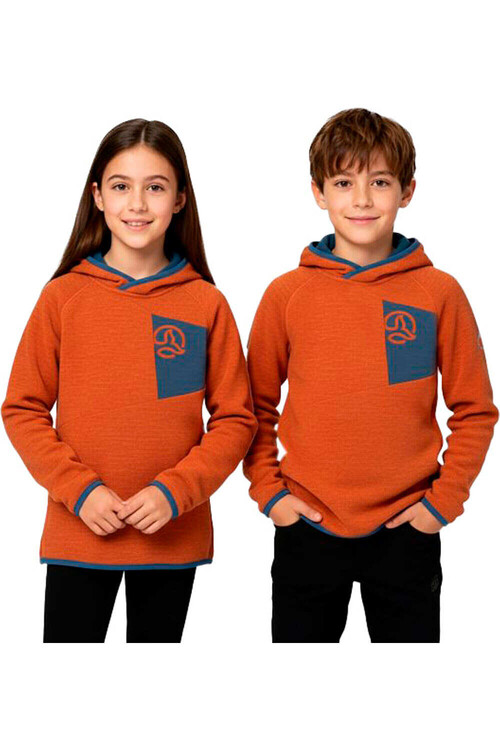 Ternua camiseta montaña manga larga niño TOSLOW NARANJA