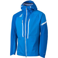 Ternua chaqueta impermeable hombre IGNITION AZUL vista frontal