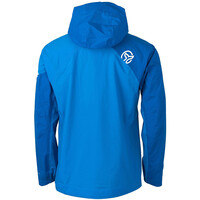 Ternua chaqueta impermeable hombre IGNITION AZUL vista trasera