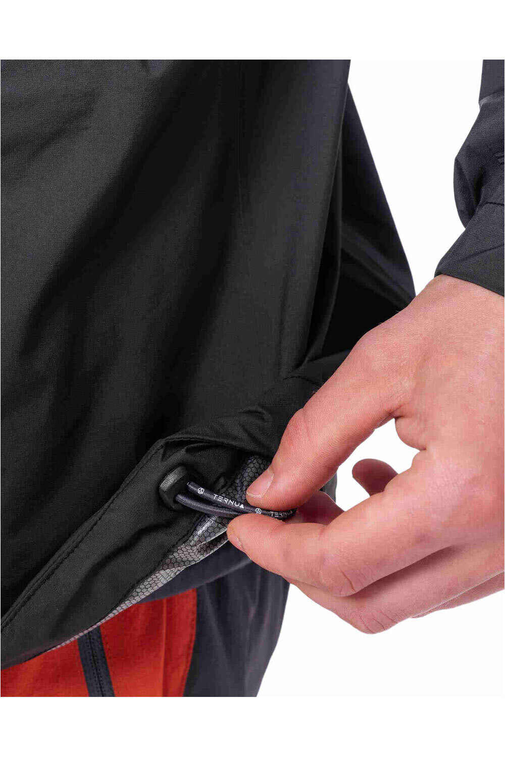 Ternua chaqueta impermeable hombre KARS 2.0 NEGRO 05