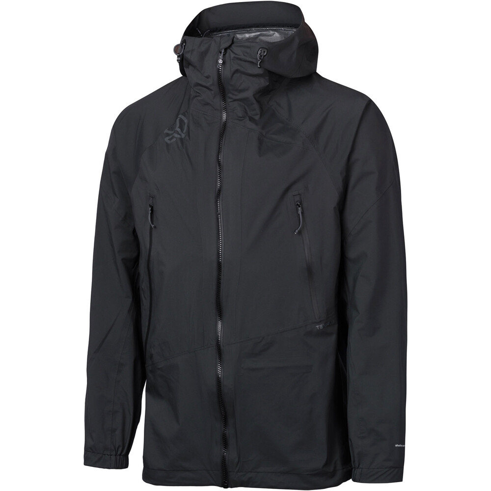 Ternua chaqueta impermeable hombre KARS 2.0 NEGRO 06