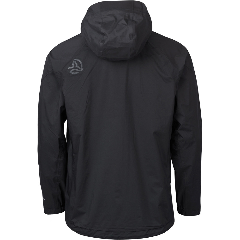 Ternua chaqueta impermeable hombre KARS 2.0 NEGRO 07