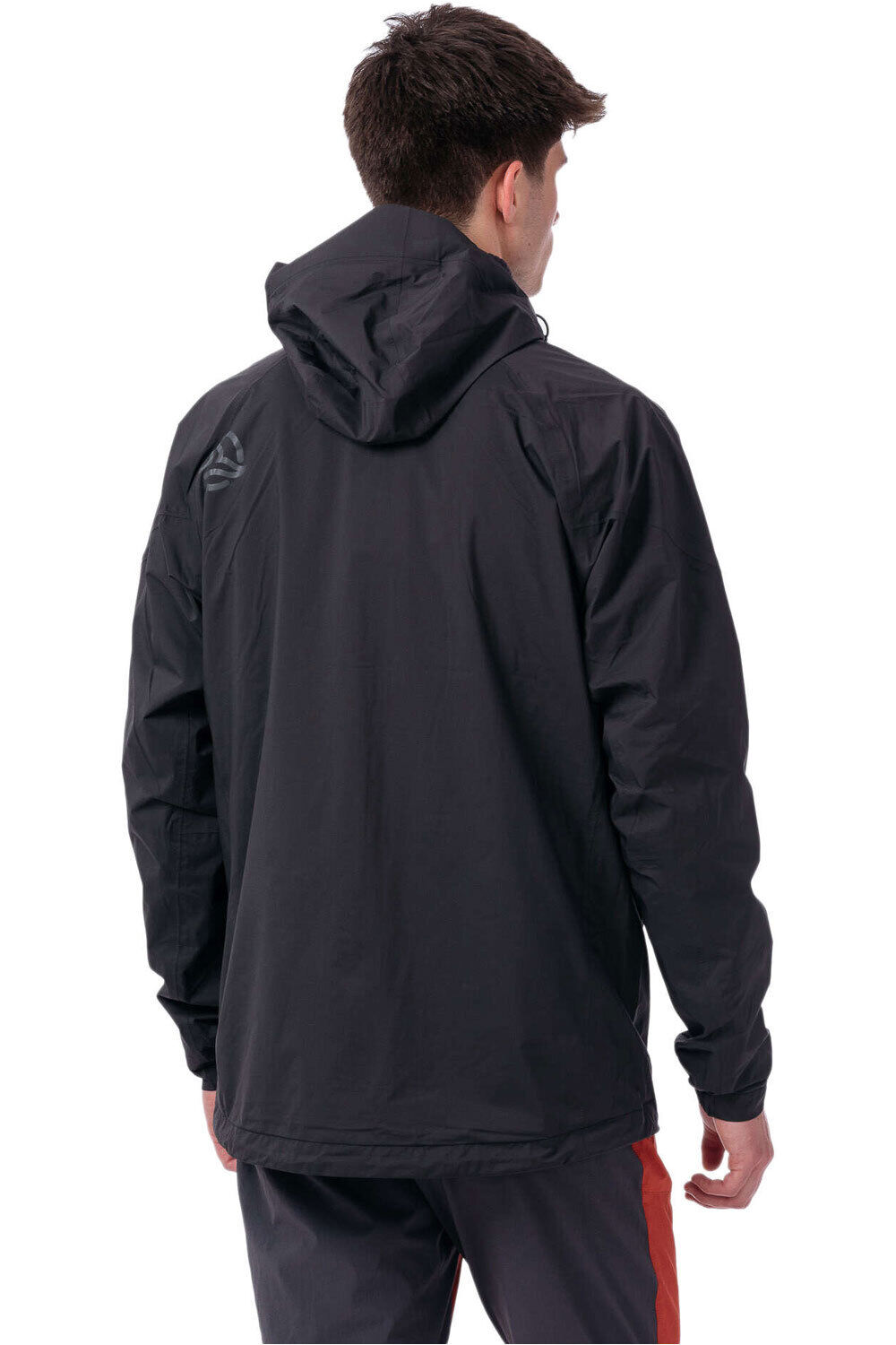 Ternua chaqueta impermeable hombre KARS 2.0 NEGRO vista detalle
