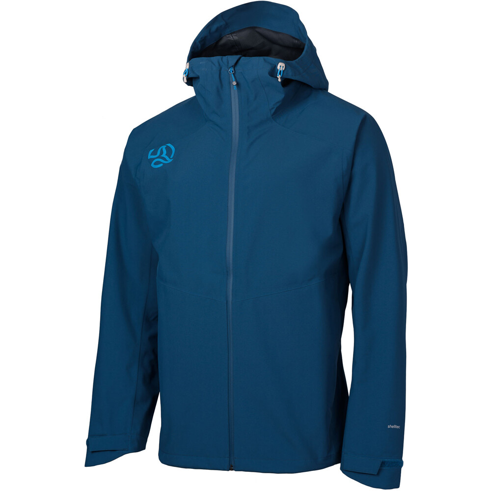 Ternua chaqueta impermeable hombre VALDUR AZUL 03