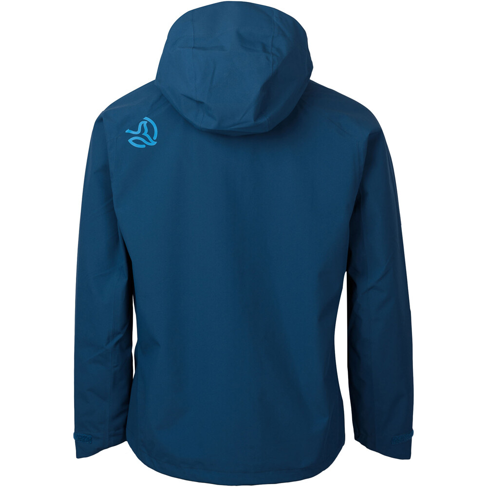 Ternua chaqueta impermeable hombre VALDUR AZUL 04