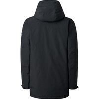 Ternua chaqueta impermeable insulada hombre AMAROK NEGRO vista trasera