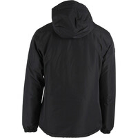 Ternua chaqueta impermeable insulada hombre QAFA NEGRO vista trasera