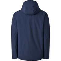 Ternua chaqueta impermeable insulada hombre TORNGAT NEGRO vista trasera