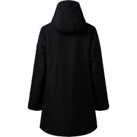 Ternua chaqueta impermeable insulada mujer LABRADOR NEGRO vista trasera