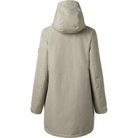 Ternua chaqueta impermeable insulada mujer LABRADOR VERDE vista trasera