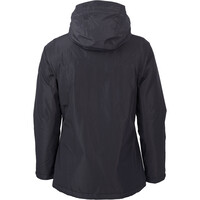 Ternua chaqueta impermeable insulada mujer TORNGAT NEGRO vista trasera
