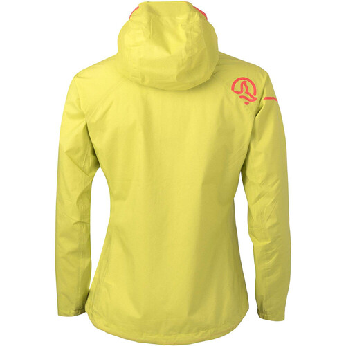 Ternua chaqueta impermeable mujer CYCLONE AMARILLO