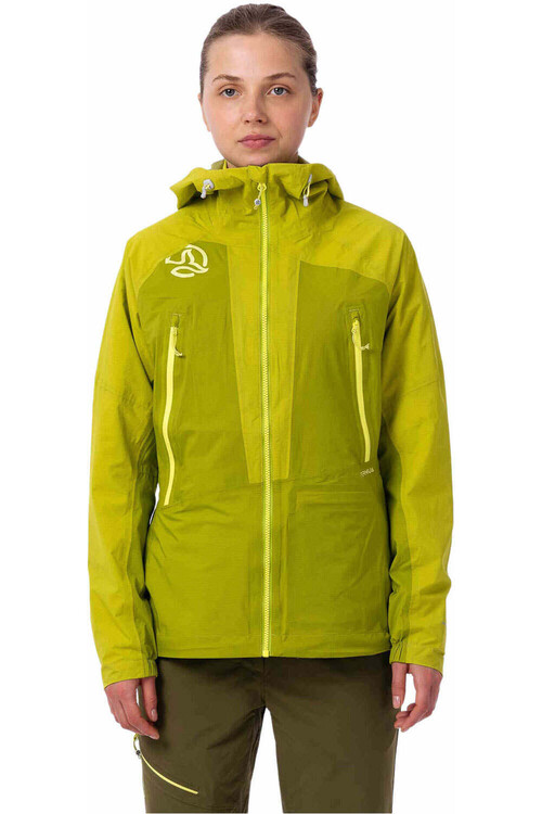 Ternua chaqueta impermeable mujer KARS 2.0 VERDE