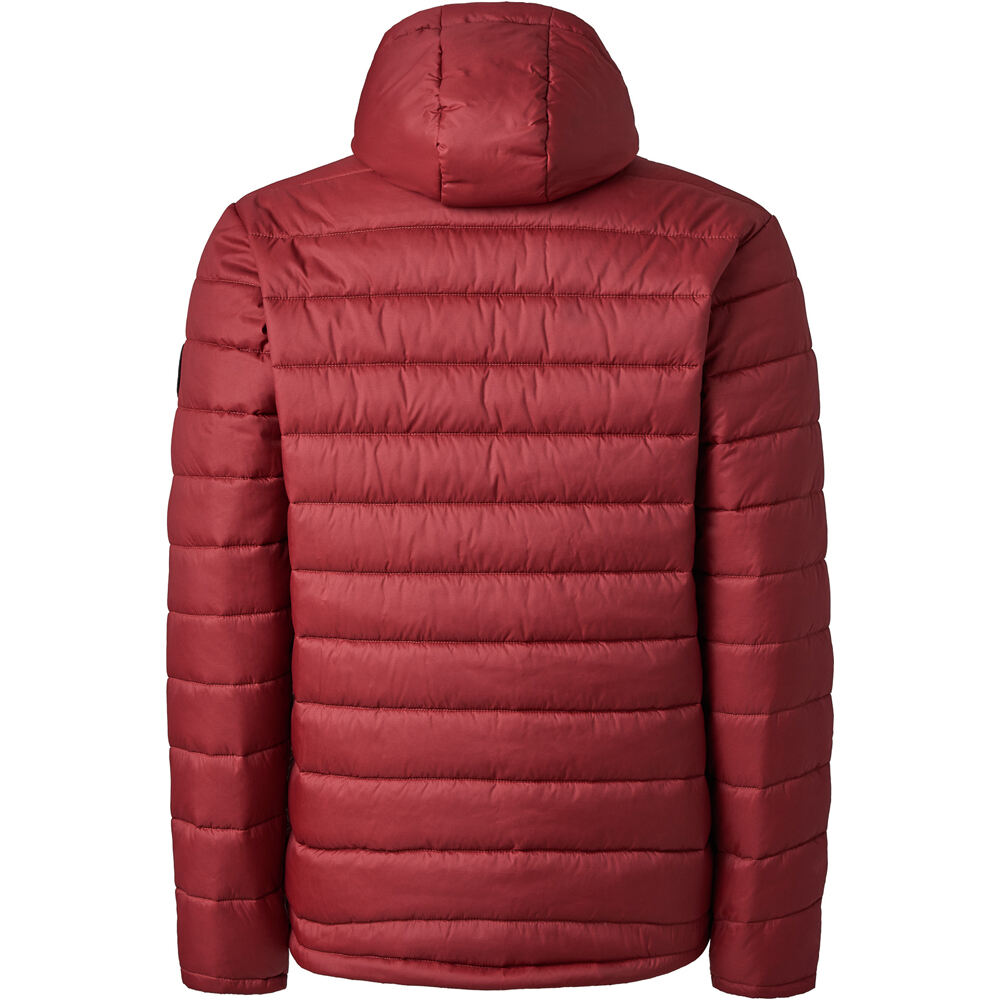 Ternua chaqueta outdoor hombre BALENA 133 ROJO vista trasera