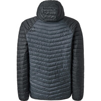 Ternua chaqueta outdoor hombre BIONIK NEGRO vista trasera