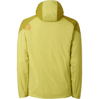Ternua chaqueta outdoor hombre KIMO VERDE vista trasera