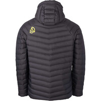 Ternua chaqueta outdoor hombre VILMAN 2.0 GRIS vista trasera