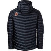 Ternua chaqueta outdoor hombre VILMAN PRO DOWN JKT M NEGRO vista trasera