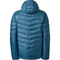 Ternua chaqueta outdoor hombre YAKSAM 2.0 AZUL vista trasera