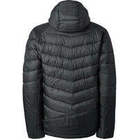 Ternua chaqueta outdoor hombre YAKSAM 2.0 NEGRO vista trasera