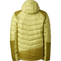 Ternua chaqueta outdoor hombre YAKSAM 2.0 VERDE vista trasera