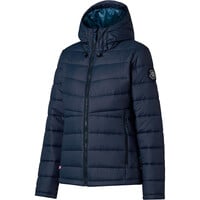 Ternua chaqueta outdoor mujer BALENA 133 AZUL vista frontal