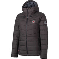 Ternua chaqueta outdoor mujer BALENA 133 NEGRO vista frontal