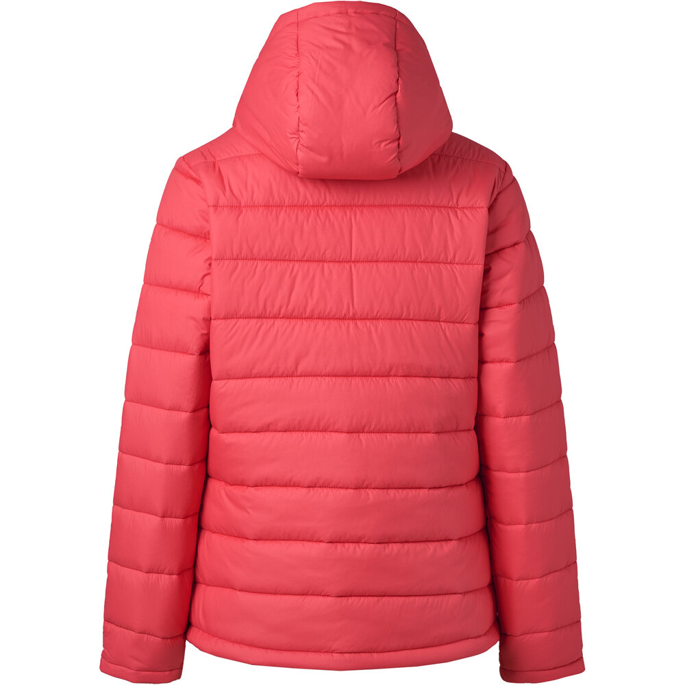 Ternua chaqueta outdoor mujer BALENA 133 ROJO vista trasera