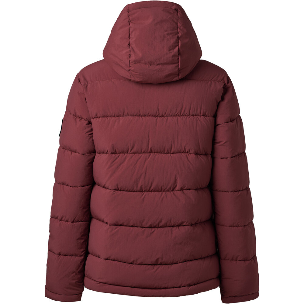Ternua chaqueta outdoor mujer BALENA 170 ROJO vista trasera