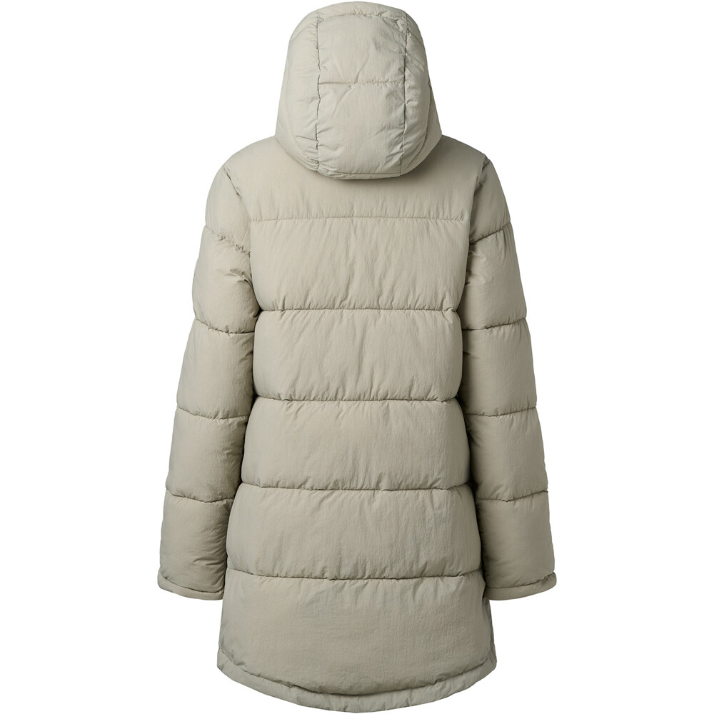Ternua chaqueta outdoor mujer BALENA VERDE vista trasera